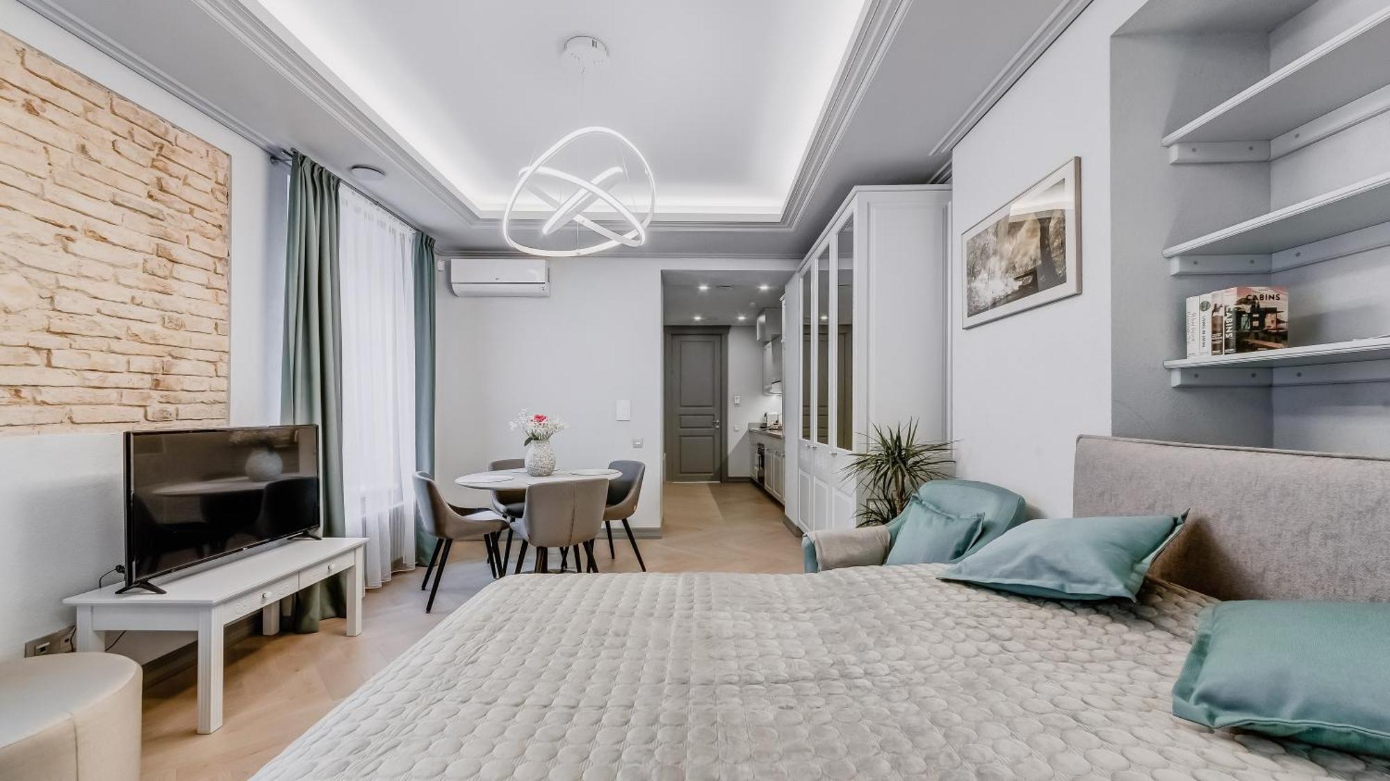 #Stayhere - Modern Luxury Apartments In The Heart Of Old Town VNO Pokoj fotografie