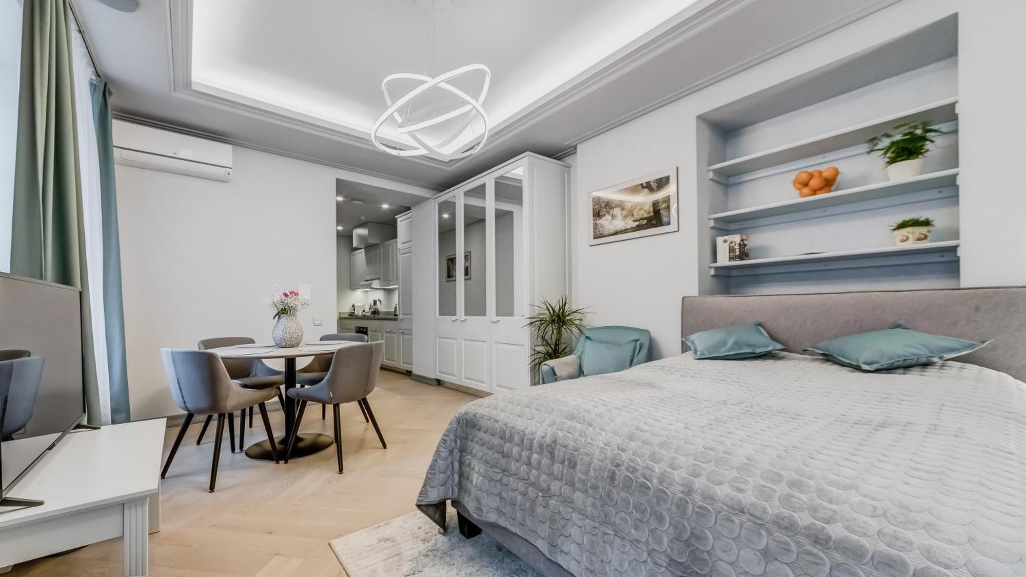 #Stayhere - Modern Luxury Apartments In The Heart Of Old Town VNO Pokoj fotografie